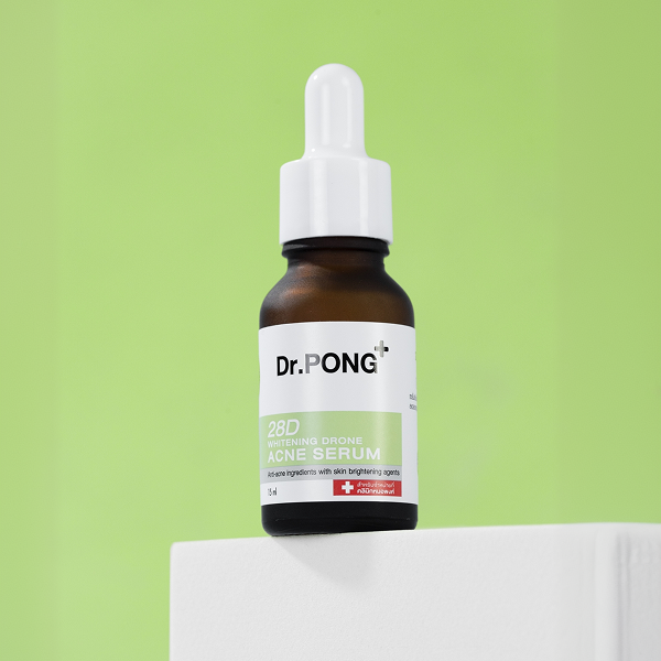DR.PONG 28D WHITENING DRONE ACNE SERUM 15 ML.