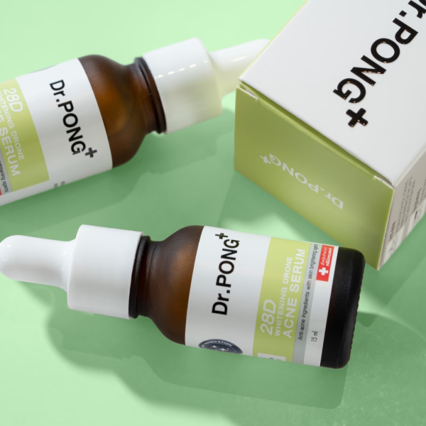 DR.PONG 28D WHITENING DRONE ACNE SERUM 15 ML.