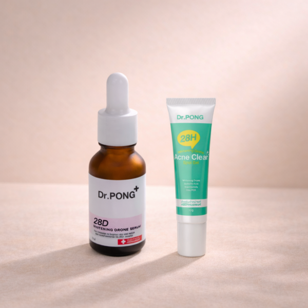 Acne Starter Bundle :  Acne Serum + Acne Spot Gel