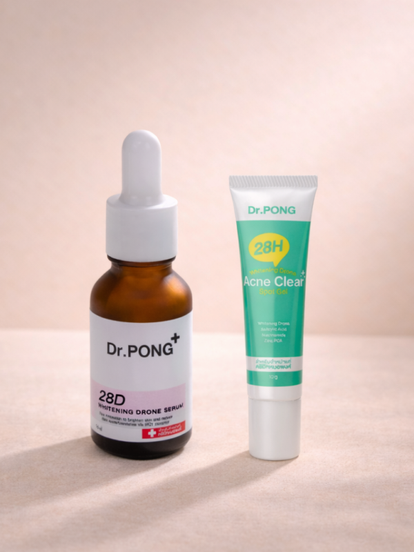 Acne Starter Bundle :  Acne Serum + Acne Spot Gel