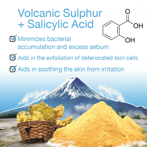 DR.PONG NATURAL VOLCANIC SULPHUR 3% SOAP